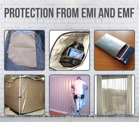 will any metallic fabric protect against emf|faraday fabric for emf.